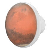 火星の美しい赤太陽の系の惑星アリー セラミックノブ (右)