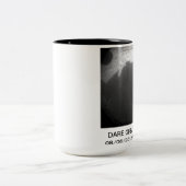 火星の興味の着陸のマグ ツートーンマグカップ (中央)