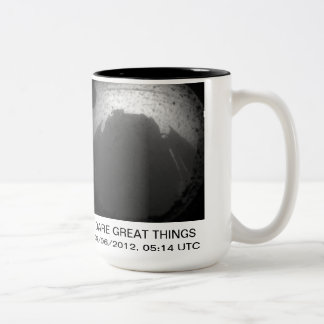 火星の興味の着陸のマグ ツートーンマグカップ