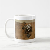 火星の興味の自画像 コーヒーマグカップ (左)