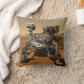 火星の表面で動作する忍耐ローバー。 クッション (ブランケット)