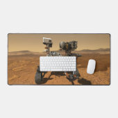 火星の表面で動作する忍耐ローバー。 デスクマット (キーボード&マウス)