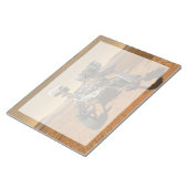 火星の表面で動作する忍耐ローバー。 ノートパッド (アングル)