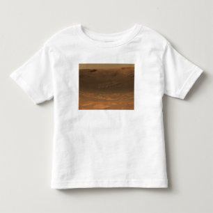 火星の表面の噴火口の持久力に影響を与えて下さい トドラーTシャツ