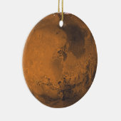 火星の表面の惑星の写真 セラミックオーナメント (右)