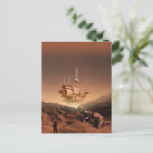 火星の表面2 ポストカード (スタンド正面)
