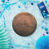 火星の表面（赤い惑星） ペーパープレート (パーティー)