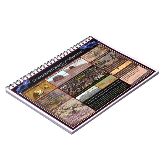 火星の謎 ノートブック (左側)