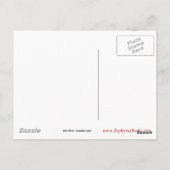 火星の風景 ポストカード (裏面)