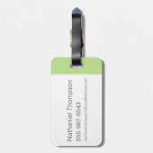 火星の™主張する惑星 ラゲッジタグ (裏面縦)