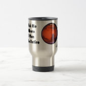 火星の"退職"の通勤者のコップ トラベルマグ (中央)