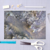 火星のHargravesの噴火口 薄葉紙 (クラフト)