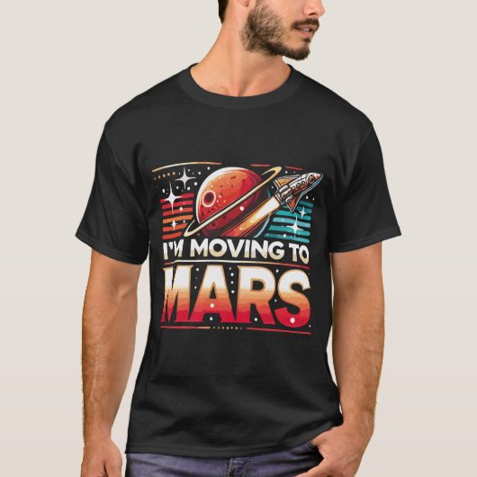火星のTシャツ Tシャツ (正面)
