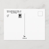 火星はがき ポストカード (裏面)