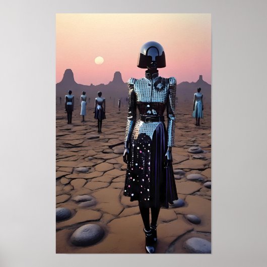 火星はサイボーグ女性を必要とする ポスター (正面)