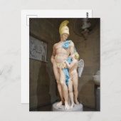 火星は1825 John Gibsonによって抑制された ポストカード (正面/裏面)