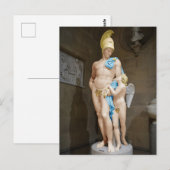 火星は1825 John Gibsonによって抑制された ポストカード (正面/裏面)