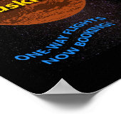 火星はMuskraatsステッカーを必要とする ポスター (角)