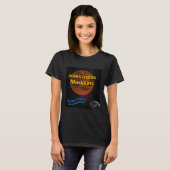 火星はMuskraatsステッカーを必要とする Tシャツ (正面フル)