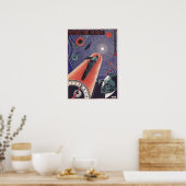 火星への旅プルサコフ1926年ソ連映画 ポスター (キッチン)