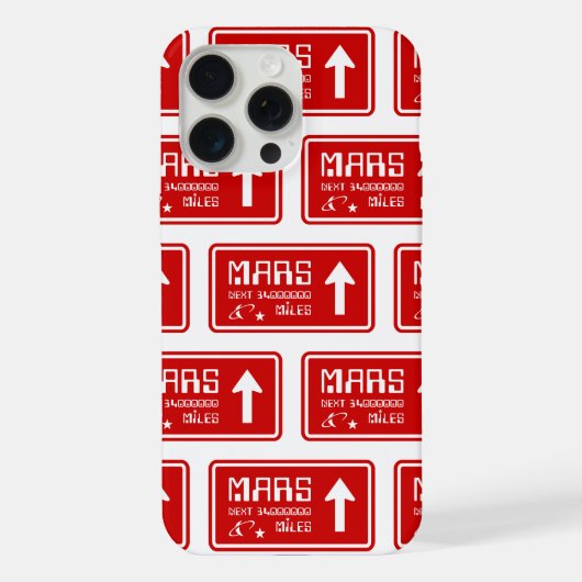 火星への道標 iPhoneケース (裏面)