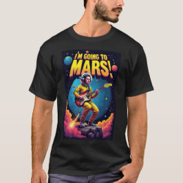 火星へ行くグラフィックデザイン卒業ギフト Tシャツ