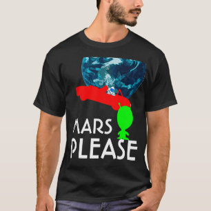 火星をカスタマイズおもしろい可能 Tシャツ