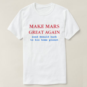火星を再素晴らしびおもしろいアンチDonald Trump 2020 Tシャツ