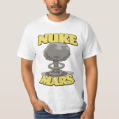火星を核攻撃 Tシャツ (正面)