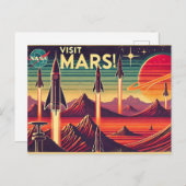 火星を！ ポストカード (正面/裏面)