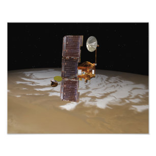 火星オデッセイ宇宙船 フォトプリント           