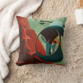 火星オリンパスモンズ最高火山太陽の系 クッション (ブランケット)