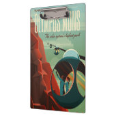 火星オリンパスモンズ最高火山太陽の系 クリップボード (左)