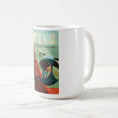 火星オリンパスモンズ最高火山太陽の系 コーヒーマグカップ (正面右)