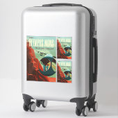 火星オリンパスモンズ最高火山太陽の系 シール (スーツケース)