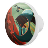 火星オリンパスモンズ最高火山太陽の系 セラミックノブ (右)