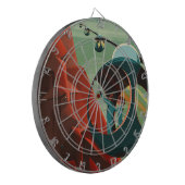 火星オリンパスモンズ最高火山太陽の系 ダーツボード (正面左)