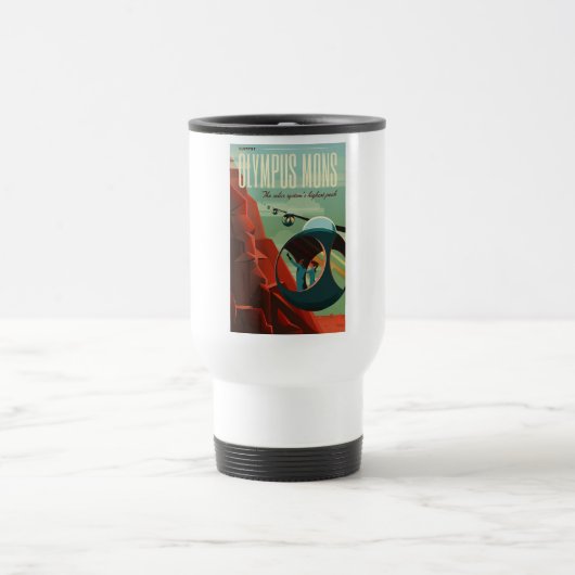 火星オリンパスモンズ最高火山太陽の系 トラベルマグ (中央)