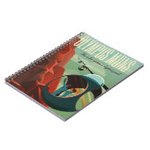 火星オリンパスモンズ最高火山太陽の系 ノートブック (左側)