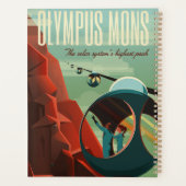 火星オリンパスモンズ最高火山太陽の系 プランナー手帳 (裏面)