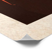 火星オリンパスモンズ最高火山太陽の系 ポスター (角)