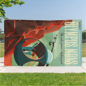 火星オリンパスモンズ最高火山太陽の系 横断幕 (外側)