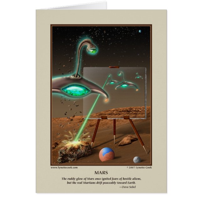 火星カード (正面)