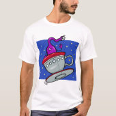 火星キャラクターメンズシャツ Tシャツ (正面)