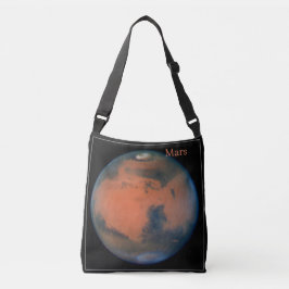 火星グローブハッブルとNASA クロスボディバッグ