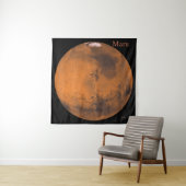 火星グローブby NASA タペストリー (インサイチュ)