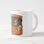 火星サルおもしろい動物 ジャンボコーヒーマグカップ (正面右)