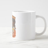 火星サルおもしろい動物 ジャンボコーヒーマグカップ (右)