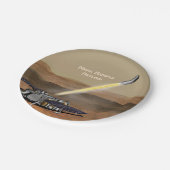 火星サンプルリターンミッション紙プレート ペーパープレート (アングル)