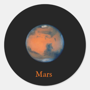火星シール ラウンドシール